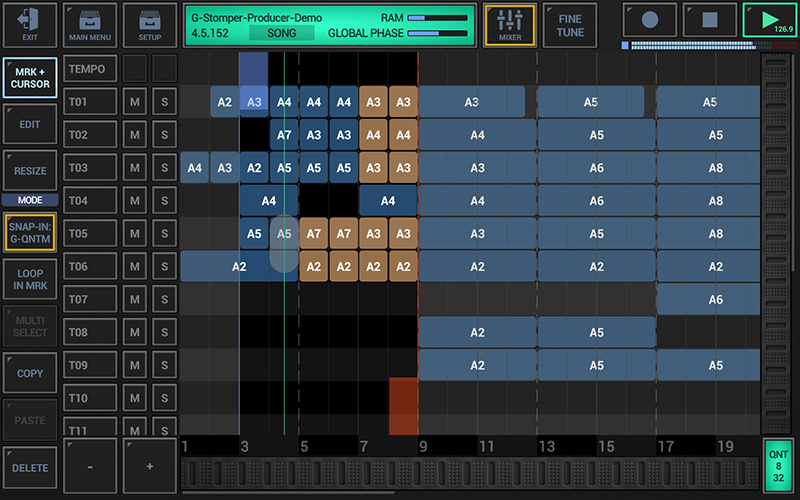 G-Stomper Producer - Multi-Track Song Arranger