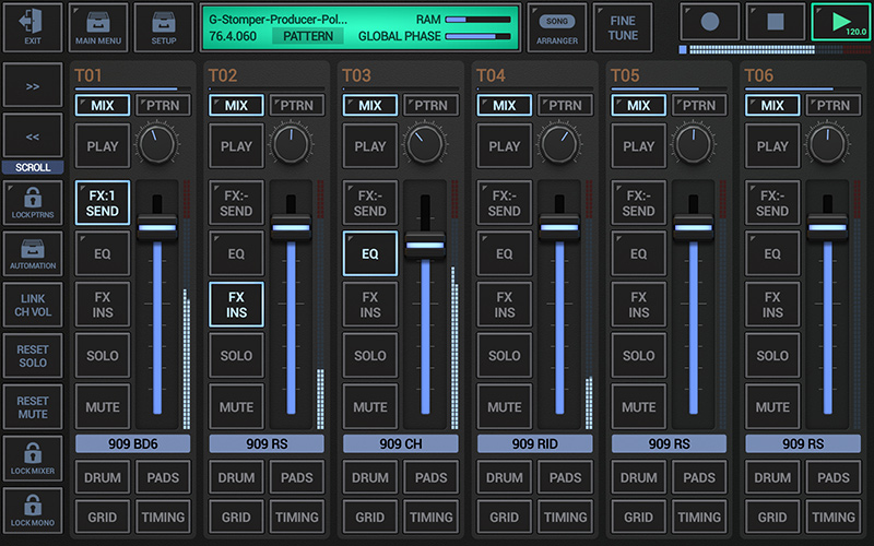 G-Stomper Producer - Main Mixer